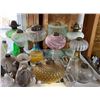 Image 8 : Collection of Oil Lamps and Parts