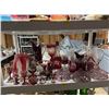 Image 1 : Red Ruby Glass Lot