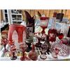 Image 3 : Red Ruby Glass Lot