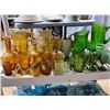 Image 3 : Amber, Green and Blue Glass Collection