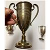 Image 7 : (3) trophies (2) are STERLING won by Molly Punderson Rockwell one is plated