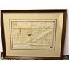 Image 1 : RARE Revolutionary framed document GEORGE WASHINGTON PARKE CUSTIS, author Grandson