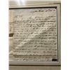 Image 2 : RARE Revolutionary framed document GEORGE WASHINGTON PARKE CUSTIS, author Grandson
