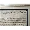 Image 6 : RARE Revolutionary framed document GEORGE WASHINGTON PARKE CUSTIS, author Grandson