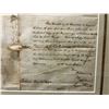 Image 3 : Rare Revolutionary framed document  JAMES WOOD Col. in Revolution; Gov. of Virginia WOOD COUNTY