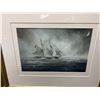 Image 1 : WONDERFUL Watercolor Nautical ROBERT SPRING entitled THE ARGUS. Retail asking prices was $1000.