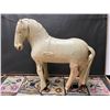 Image 1 : AMERICAN FOLK ART Wooden Horse 14.5h x 15L