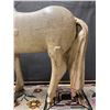 Image 3 : AMERICAN FOLK ART Wooden Horse 14.5h x 15L