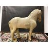 Image 5 : AMERICAN FOLK ART Wooden Horse 14.5h x 15L