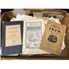 Image 1 : Rare Box Lot of Antique Pictures, Vintage Paper, Early Publications ESTATE OF CHARLES GOODWIN