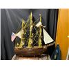 Image 1 : Nautical Collectible memorabilia WOODEN SHIP on stand