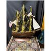 Image 4 : Nautical Collectible memorabilia WOODEN SHIP on stand