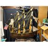 Image 5 : Nautical Collectible memorabilia WOODEN SHIP on stand