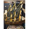 Image 1 : Nautical Collectible memorabilia WOODEN SHIP on stand