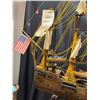 Image 2 : Nautical Collectible memorabilia WOODEN SHIP on stand