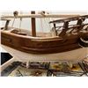Image 5 : (2) RARE wooden crafted ships one marked ESSEX