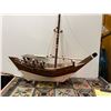 Image 6 : (2) RARE wooden crafted ships one marked ESSEX