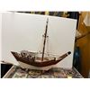 Image 7 : (2) RARE wooden crafted ships one marked ESSEX