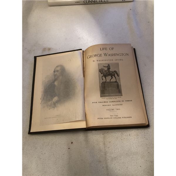 Rare IRVING'S LIFE OF WASHINGTON illustrated
