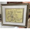 Image 1 : Great Historic Lot of 3 WATERBURY MAPS/Article framed