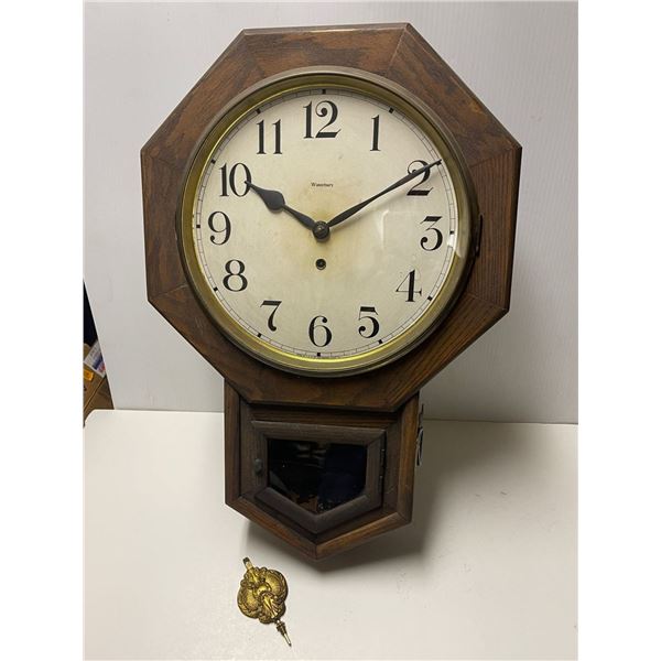 Schoolhouse clock from Waterbury Estate