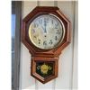 Image 1 : Oak School House Clock, Standard