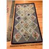 Image 2 : 2 Vintage Hooked Rugs
