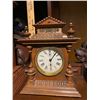 Image 1 : Oak CLOCK unusual smaller shelf close Gurgars German