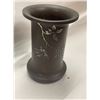Image 3 : Arts and Crafts Vase, Sterling on Bronze