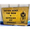 Image 1 : Nevermind Dog Sign