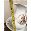 Image 12 : George and Martha Washington Pitcher and Bowl Set