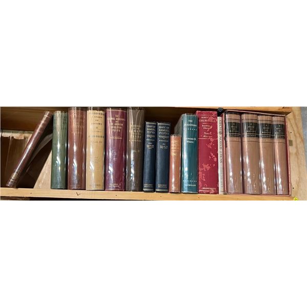 PALM BEACH RARE BOOK COMPANY-Rare Historical Lot of (16) Books CHURCHILL, SAMUEL PEPYS & More