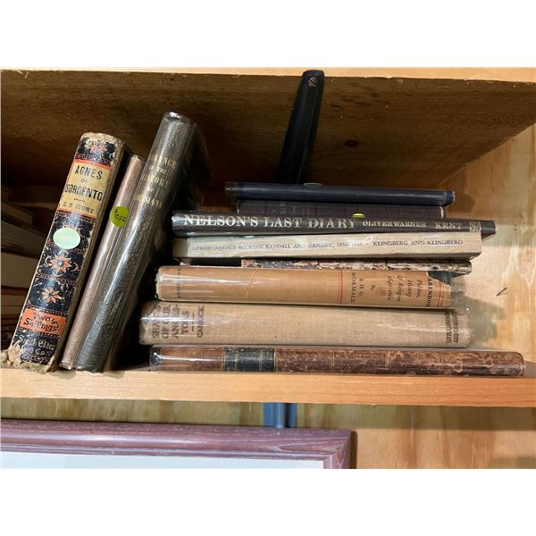 PALM BEACH RARE BOOK COMPANY-Rare lot of (24) books History, Authors, etc