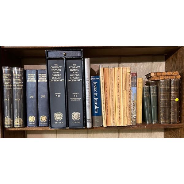 PALM BEACH RARE BOOK COMPANY-Rare lot of (21) Books English, History & MORE...