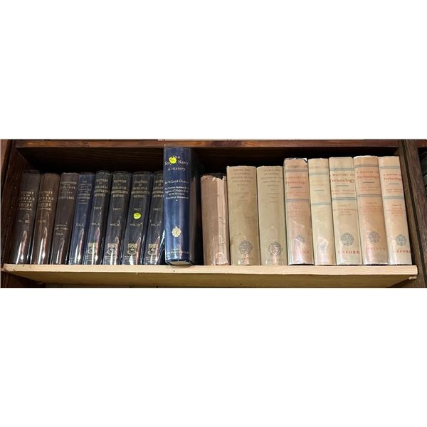 PALM BEACH RARE BOOK COMPANY-Rare lot of (17) Social & Economical, ROTAL NAVY & more