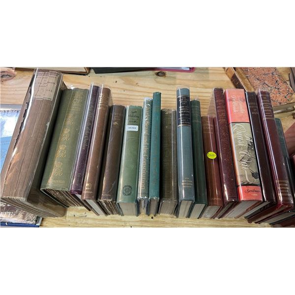 PALM BEACH RARE BOOK COMPANY-Rare lot of 17 book autographed SETH HARDING and more