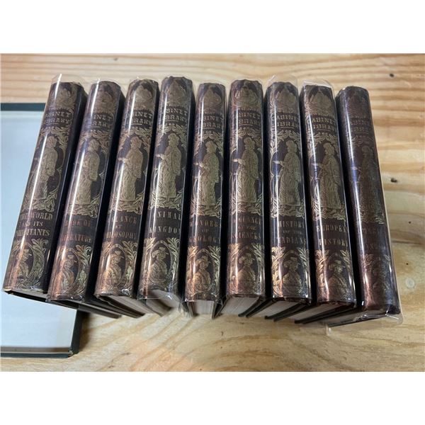 PALM BEACH RARE BOOK COMPANY-RARE 9 volume set from CABINET LIBRARY