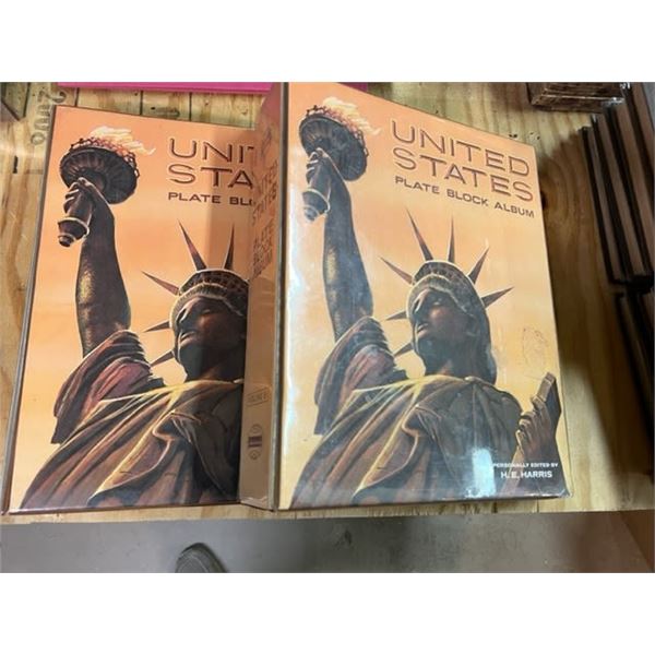 PALM BEACH ESTATE- Collection of Old Collectible Stamps-3 books Total