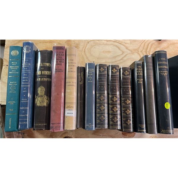 PALM BEACH RARE BOOK COMPANY-Rare lot of (13) Supreme Court, Julius Caeser, POLK, Arabiam Nights