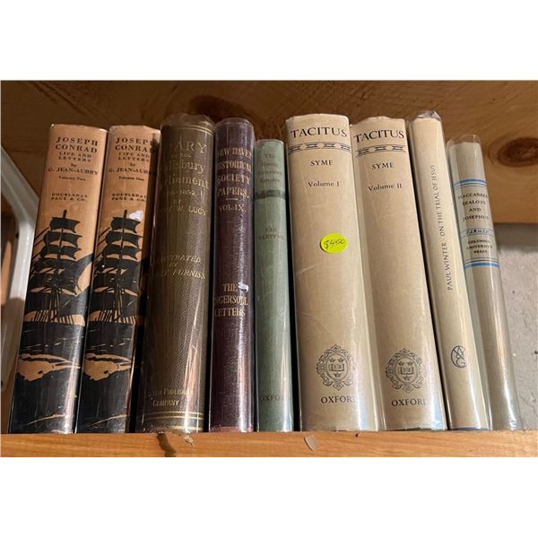 PALM BEACH RARE BOOK COMPANY-Rare lot of (9) great books HISTORY