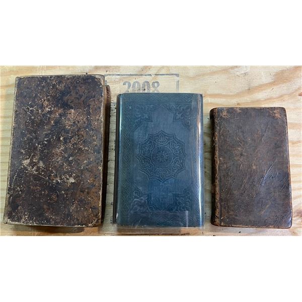 PALM BEACH RARE BOOK COMPANY-Rare set of (3) American Revolution c1815, Crusades c1848, Pilgrims c17