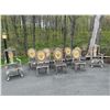 Image 8 : Monumental Farm Dining Room Table and Chairs