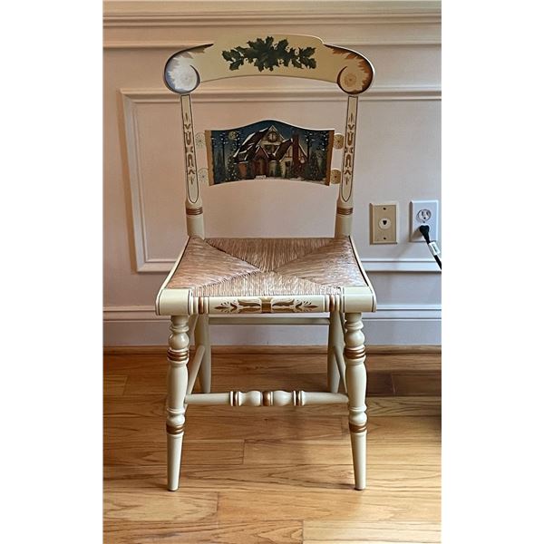 Hitchcock Christmas Limited Edition Chair