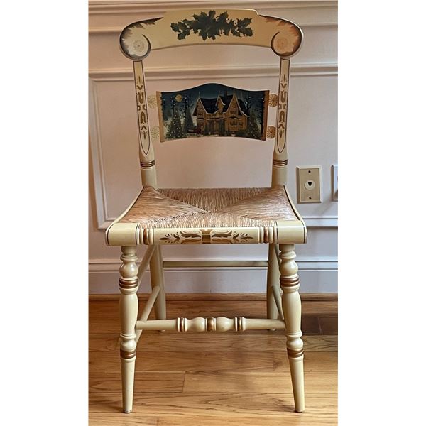 Hitchcock Christmas Limited Edition Chair