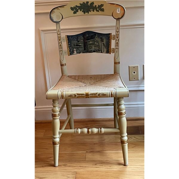 Hitchcock Christmas Limited Edition Chair