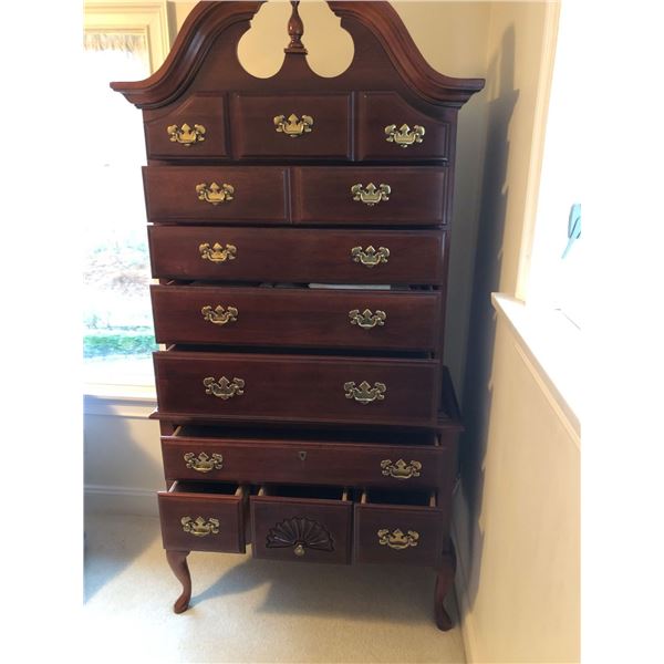 High Boy Cherry Dresser