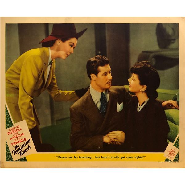 The Feminine Touch 1941 original vintage lobby card