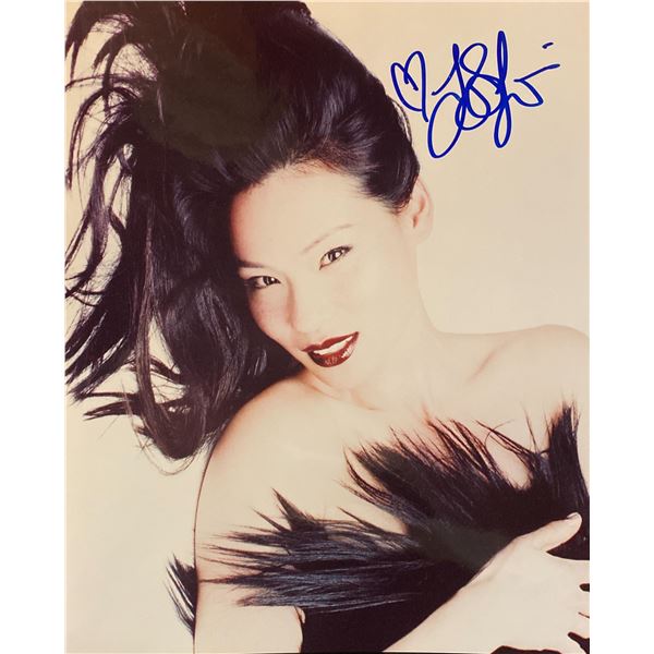 Lucy Liu signed photo