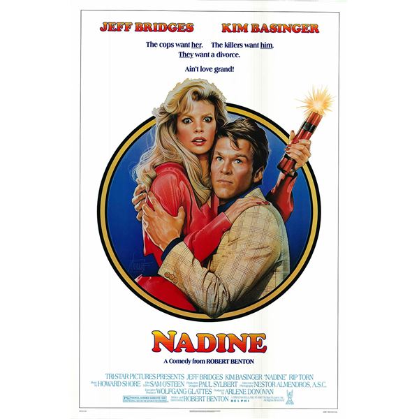 Nadine 1987 original vintage movie poster