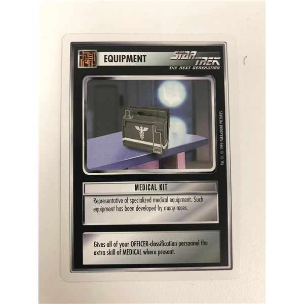 1995 Star Trek CCG Medical Kit Equipment Card
